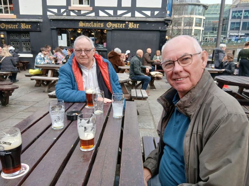 John Higgins and Dave Sharp